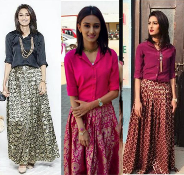 Erica Fernandes aka Sonakshi Bose outfits in Kuch Rang Pyar Ke Aise Bhi