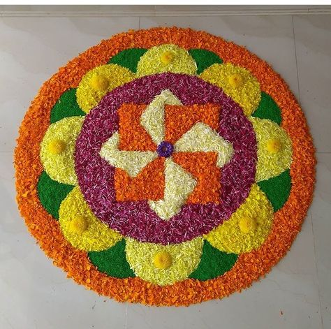 FLower rangoli