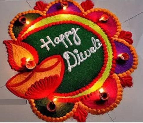 Simple Diwali Rangoli Designs - Rangoli Designs | Rangoli designs ...