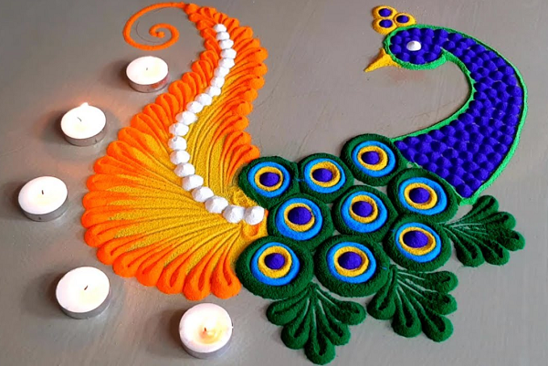 Latest Rangoli designs 2021