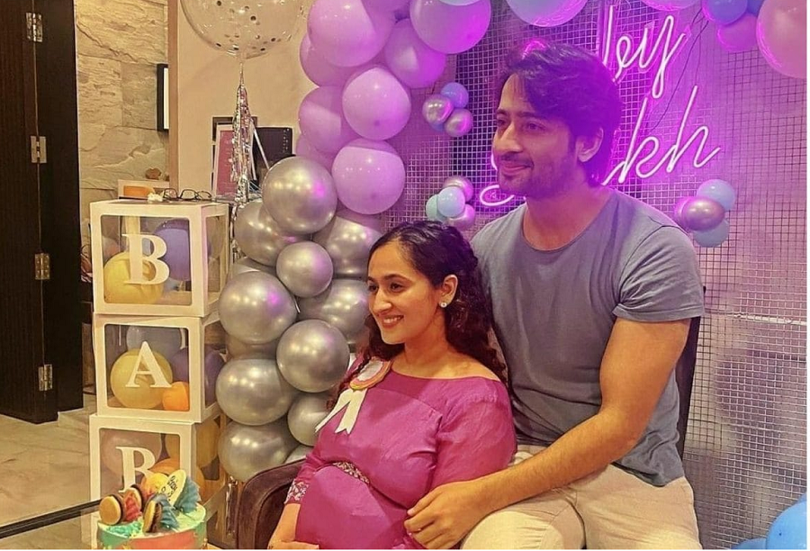 Ruchika Kapoor Baby Shower| Shaheer Sheikh wife baby shower|Kuch Rang Pyar Ke Aise Bhi |Baarish song fame Shaheer Kapoor Baby