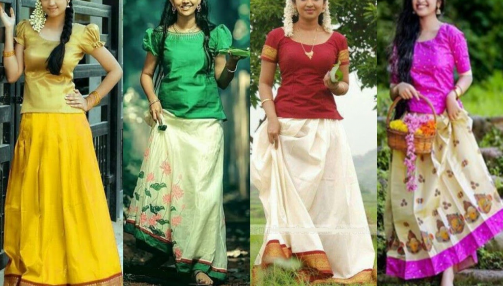  Pattu Pavadai Designs for Women |Udda Langa|Langa Blouse Designs