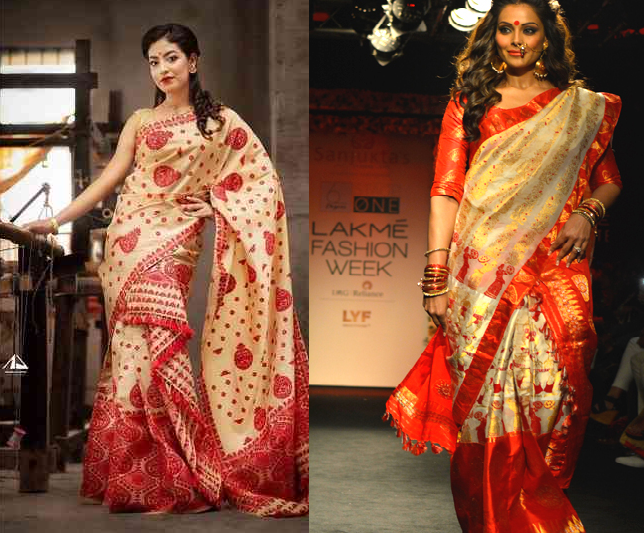  Saree Draping Styles|Mekhela Chador|Assamese saree draping