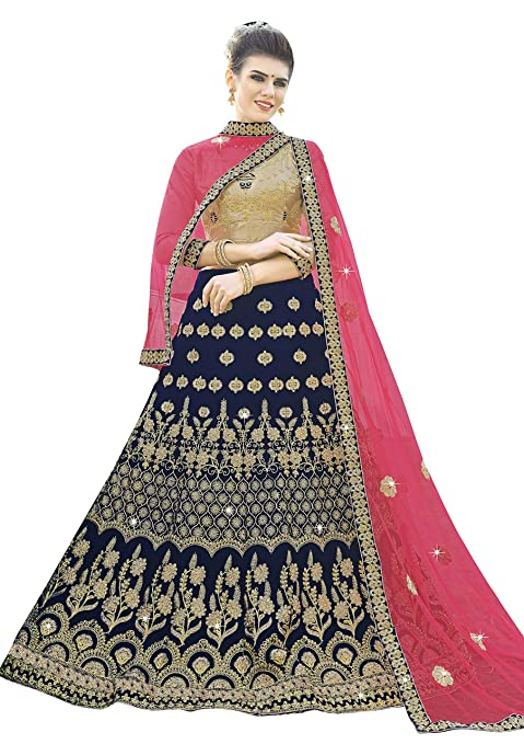 Trendy Velvet Lehengas