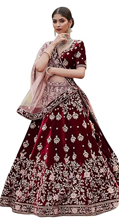 Trendy Velvet Lehengas